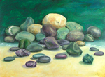 After the Storm: Stones from the sea at Duxbury